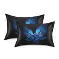 thumbnail image 2 of Iauyy 20x26in Silk-Smooth Satin Pillowcase, Gentle on Hair and Skin, Luxuriously Soft Pillowcase with Envelope Closure, Wrinkle Fade The Wings Formed by Nebulae, 2 of 6