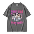 thumbnail image 3 of Dilf Carlisle-camisetas de gran tamaño para hombre, ropa de calle de algodón, talla europea, Verano, 3 of 5