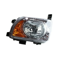 TYC 20-6436-01-9 CAPA Headlight/Lamp Lens & Housing Left Driver LH New Warranty Fits select: 2003-2006 HONDA ELEMENT