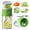 Green, variant on ONCE FOR ALL Vegetable Spiralizer Zucchini Noodle Maker Spiral Cutter