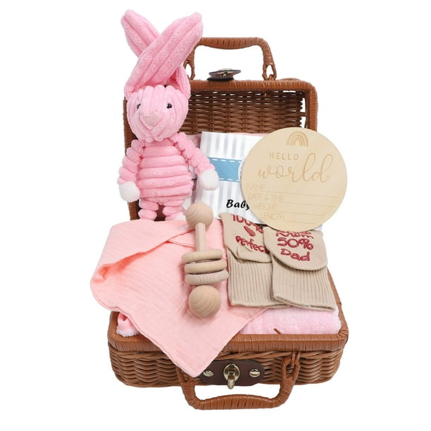 Set De Regalos Para Bebé Recién Nacido, Cesta De Ducha Que Incluye Ropa