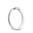 thumbnail image 6 of 14K White Gold Ring Band Wedding Diamond Round, 6 of 7