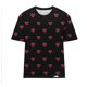 thumbnail image 4 of Camisetas Casuales de Manga Corta con Cuello de Tripulación Impresa de San Valentín Tee Gráfica Ligera Top 95% Poliéster 5% Elastano para el Uso Diario, Camiseta de Moda Cómoda, 4 of 8