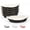 Black, variant on Kook Ceramic Au Gratin Baking Dishes, 12 Oz, Set of 6, Red