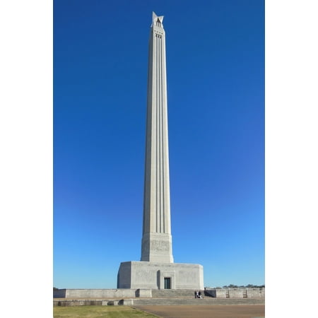 24x36 gallery poster, San Jacinto Monument, memorial to the men who died during the Texas Revolution
