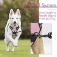 thumbnail image 4 of rabbitgoo Dog Harness  No-Pull Pet Harness with 2 Leash Clips  Adjustable Soft Padded Dog Vest  Reflective No-Choke Pet Oxford Vest with Easy Control Handle for Small Dogs  Beige  XS, 4 of 9