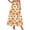 Pink, variant on Fmbrln Womens Halloween Casual A-line Maxi Skirts Halloween Print Elastic Waist Flowy Skirts with Pockets