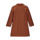 thumbnail image 5 of Chaqueta larga de manga larga con solapa de color liso para niños y niñas de 5 a 14 años, abrigo, blusa de poliéster para niñas, 5 of 9