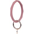thumbnail image 1 of GFDYREE Silicone Wrist Rhombic Keychain Circle Bracelet Rubber Bangle Round Keyring, 1 of 7