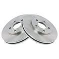 thumbnail image 3 of TRQ Front Brake Rotors Set Vented Fits Select 2004-2008 Chevrolet Malibu 2006-2007 Pontiac G6, 3 of 5