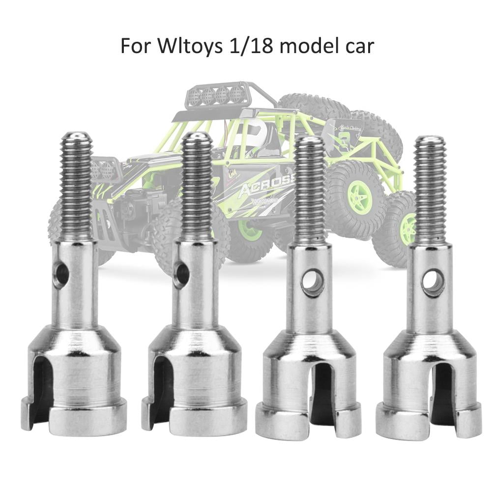 TOPINCN RC Truck Upgrade Parts Metal Wheel Axle Shaft for WLtoys 1/18