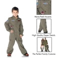 thumbnail image 2 of Disfraz de Piloto para Niños Leg Avenue Top Gun XS Caqui, 2 of 3