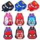 thumbnail image 2 of Mochila escolar de dibujos animados de Disney Mickey McQueen Spiderman para niños Elsa SpiderMan Iron Man Capitán América mochila regalo de Navidad zhangyuxiang unisex, 2 of 2