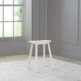 thumbnail image 4 of Birch Harbor Moreno Wood Backless Counter Height Stool, Sea White, 4 of 4