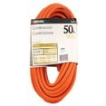 thumbnail image 2 of Outdoor Round Vinyl Extension Cord, 50 ft, 1 Outlet, Orange, 2 of 2