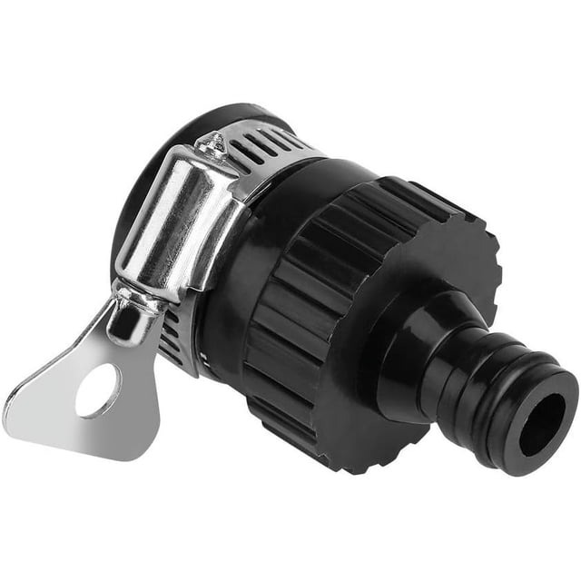 Juego de Conectores Rápidos de Grifo a Manguera de 4 Piezas Conector Universal de Grifo de Agua para Manguera Adaptador Universal de Grifo Accesorio de Manguera para Jardinería Lavado de Autos