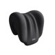 thumbnail image 1 of Cojín de cuello antideslizante con memoria para silla de oficina negro, 1 of 8