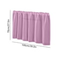 thumbnail image 2 of ZhangC Kitchen Cabinet Curtain, 27.5inx39.3In Length Kitchen Cabinet Cover Curtain, Farmhouse 3D Wave Line Short Curtain Tiers for Bathroom Laundry RV Camper, Home Decor, 2 of 6