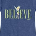 thumbnail image 3 of Tinker Bell - Believe - Toddler And Youth Girls Short Sleeve Graphic T-Shirt, 3 of 5