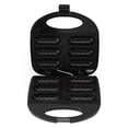 thumbnail image 1 of Hot Dog Waffle Machine, 6 Hotdog Capacity Fast Heating Non Stick Coating Easy to Cleanup Corn Dog Maker for Home Kitchen750W, 1 of 7
