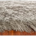 thumbnail image 4 of SAFAVIEH Paris Darwin Plush Polyester Shag Area Rug, Silver, 3' x 5', 4 of 5