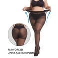 Gustave Ultra Sheer Pantyhose for Women Plus Size High Waist Control