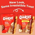 thumbnail image 2 of Hartz Oinkies Rawhide-Free Chicken Wrapped Smoked Pig Skin Twists Dog Treats, 8.2 oz Bag (8 Count), 2 of 10