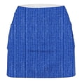 thumbnail image 4 of Mifsaly Striped Skorts for Women High Waist Tummy Control Tennis Golf Skort Skirt with Pockets Summer Casual Lightweight Breathable Athletic Workout Shorts XL, 4 of 5