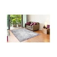 thumbnail image 5 of MDA Home Petra Gray/Purple Contemporary Polypropylene Area Rug - 3'9" x 5'9", 5 of 5