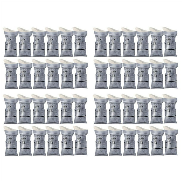 Bolsa de Orina Desechable de 48 Piezas, Mini Inodoro de Emergencia de 700 Ml para Acampar, Viajes por Carretera, Bolsas de Orina, Bolsas para , Urinarios de Viaje