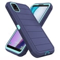 thumbnail image 2 of Asuwish Compatible with TCL Ion Z Phone Case Hybrid Rugged Shockproof Hard Protective Drop Proof Full Body Heavy Duty Mobile Cell Cover for TCL IonZ T501C T501L Women Men Blue, 2 of 6