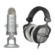 Blue Yeti Studio Microphone+Stand+Beyerdynamic DT-990-PRO-250 Headphones