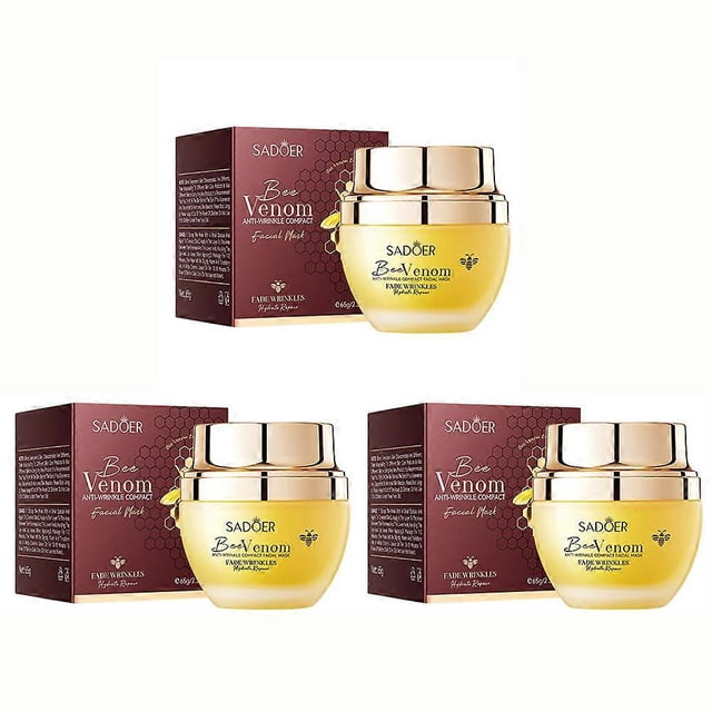 Bee-Venom Face Mask for Firming, Hydrating Moisturizing Anti-Aging Mask, Oil Control Moisturizing Mask, for Women Female
