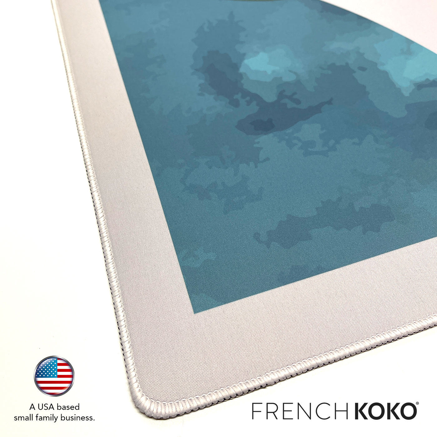 French KOKO Large Desk Pad Mouse Mat, 30" x 15" photo 5