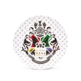 thumbnail image 2 of Juego de platos llanos con el escudo de Hogwarts de Harry Potter, 25 cm, 4 unidades, 2 of 7