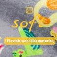 thumbnail image 3 of AKASISRUG Round ABC Kids Rug,4 ft Animal Alphabet Playroom Rug,Washable Non-Slip Cute Nursery Rug for Kids Room,Educational Kids Play Rug Classroom Rug for Playroom Kids Room Bedroom Decor, 3 of 7
