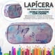 thumbnail image 4 of US Urban Juego Escolar Mochila con Carrito Lonchera y Estuche para Niños y Niñas  (morado mariposa), 4 of 6