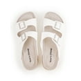 thumbnail image 5 of Unisex Havana Sandal - Cork Footbed with 2 Adjustable Straps White, 5 of 5