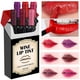 thumbnail image 3 of Botella De Vino Tinto De 6 Colores, Brillo De Labios Mate, Resistente Al Agua, Hidratante De Larga Duración, Esmalte De Labios, Juego De Pintalabios No Pegajoso Y No Pegajoso Muyoka Hogar, 3 of 6