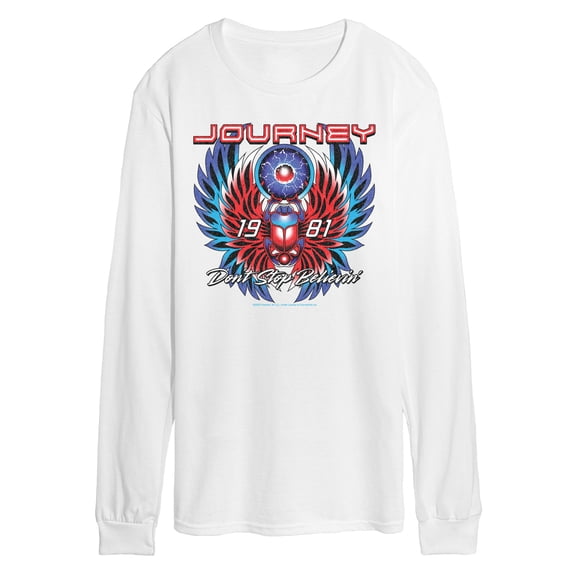 Journey - 1981 Don't Stop Believin' - Men's Long Sleeve Graphic T-Shirt