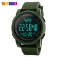 thumbnail image 3 of Simple Digital Men’s Military Watches Waterproof Electronic LED Double Time Black Wristwatch Sport, 3 of 5