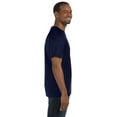 thumbnail image 3 of Hanes Men's 3 Pack Authentic 6 Oz Cotton Crewneck Navy T-Shirt, Size 2XL, 3 of 3