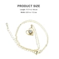 thumbnail image 2 of Projection Necklace Heart Charm Neck Pendant Women Neck Chain Clavicle Accessory, 2 of 8