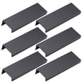 thumbnail image 4 of MasteelfCA 6pcs Cabinets Finger Pulls Edge Pulls Handles Modern Style Drawer Pulls Furniture Handles, 4 of 8