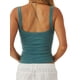 thumbnail image 4 of Lucakuins Mujeres Tank Tops, Color Sólido Básico Sin Mangas Escote Redondo Slim Fit Camisas Camisola Acanalada Tops Lucakuins moda, 4 of 5
