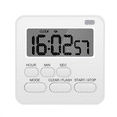 thumbnail image 2 of Kitchen Timer,Egg Timer with Clock,Digital Stopwatch LCD Loud Alarm for Cooking,Baking, Sports,Learning,Etc, 2 of 9