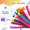 thumbnail image 3 of 20 Pieces Extra Thick Pipe Cleaners Craft Supplies 10 Colors Soft Chenille Stems for Kids Art Craft DIY Projects Creative Decoration (30 mm x 12 Inch), 3 of 8