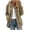 Khaki, variant on Patlollav Clearance Womens Coat Plus Size Winter Warm Plush Jacket Outwear Tops