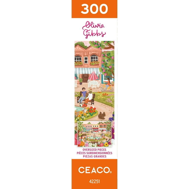 Ceaco Town Park Disney 300 Piece Interlocking Jigsaw Puzzle, 24 x