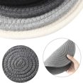 thumbnail image 2 of EIMELI Tissé Coton Tressé Rond Fil Pod Trivets sous-Verre Tapis pour Ustensiles de Cuisine, 2 of 6